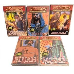Testament: The Bible in Animation DVD Set (5 DVDs)